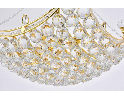 Elegant Chandelier - Gold, L 20" (V9800D20G-RC)