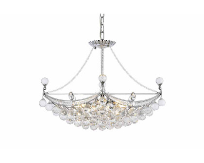 Elegant Chandelier - Chrome, L 14" (V9800D24C-RC)