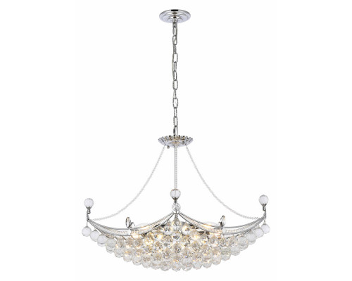 Elegant Chandelier - Chrome, L 16" (V9800D28C-RC)