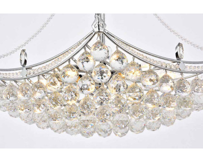 Elegant Chandelier - Chrome, L 16" (V9800D28C-RC)