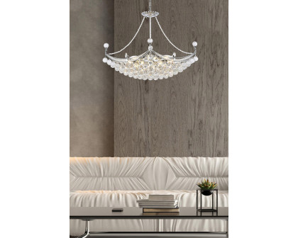 Elegant Chandelier - Chrome, L 16" (V9800D28C-RC)