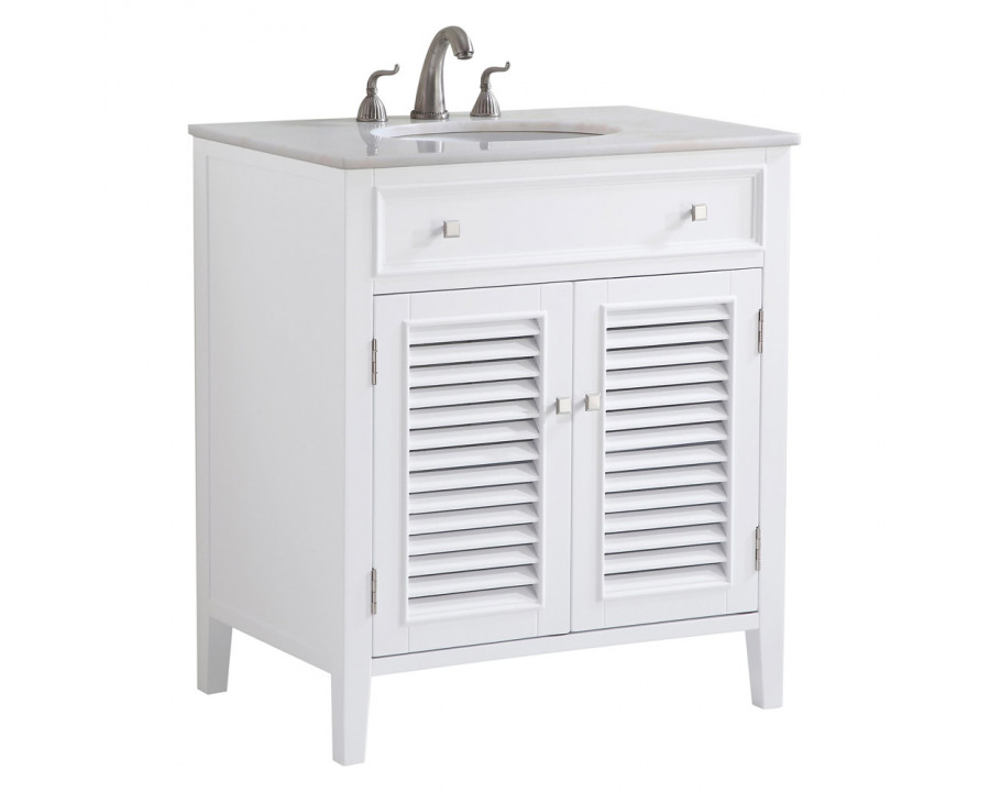 Elegant - Cape Cod 30" Wide Single Bathroom Vanity Set (VF-1004)