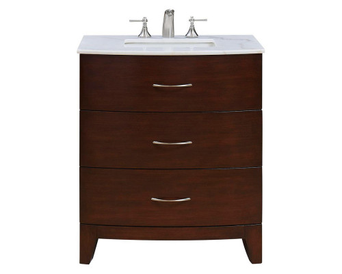 Elegant - Bauhaus 30" Wide Single Bathroom Vanity Set (VF-1029)