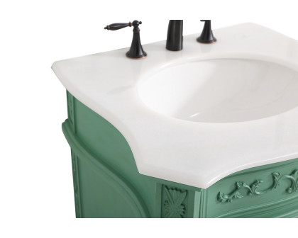 Elegant 24" Single Bathroom Vanity Set - Vintage Mint (VF-1031VM)