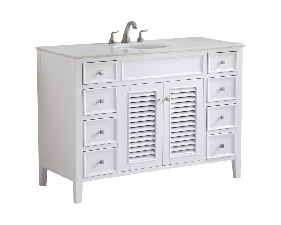 Elegant - Cape Cod 48" Wide Single Bathroom Vanity Set (VF-1041)