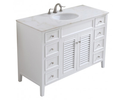 Elegant - Cape Cod 48" Wide Single Bathroom Vanity Set (VF-1041)