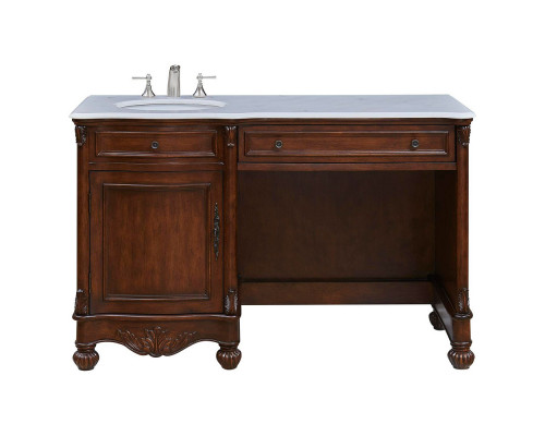 Elegant - Windsor 52" Single Bathroom Vanity Set (VF-1044BR)