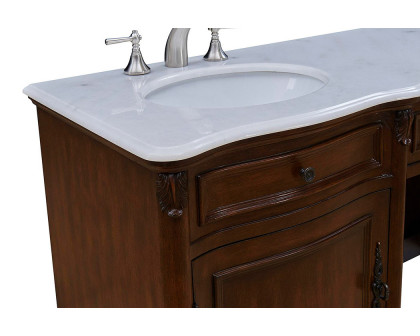 Elegant - Windsor 52" Single Bathroom Vanity Set (VF-1044BR)