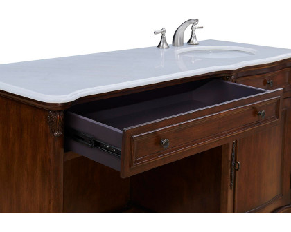 Elegant - Windsor 52" Single Bathroom Vanity Set (VF-1044BR)