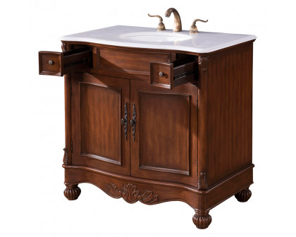 Elegant - Windsor 36" Wide Single Vanity Set (VF-1047)