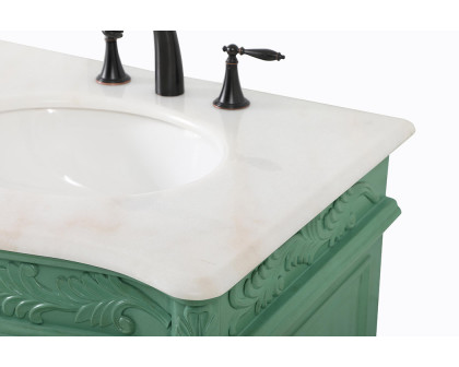 Elegant Windsor 60" Wide Double Vanity Set - Vintage Mint (VF-1049VM)