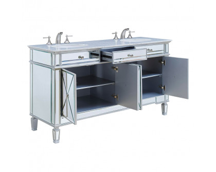 Elegant - Camille 60" Wide Double Vanity Set (VF-1102)