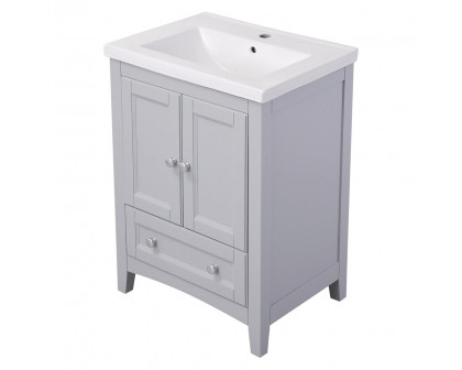 Elegant - Single Bathroom Vanity Set (VF-2002)