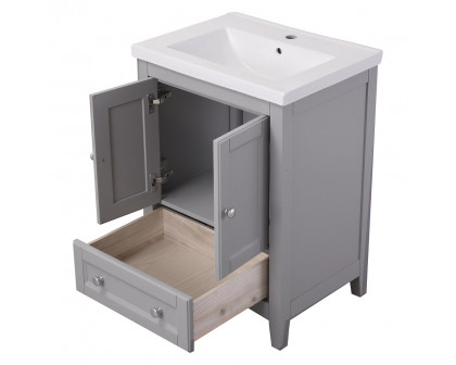 Elegant - Single Bathroom Vanity Set (VF-2002)