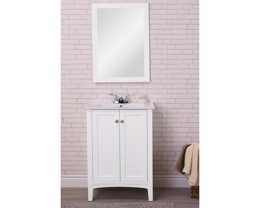 Elegant - Mod Free Standing Single Bathroom Vanity Set