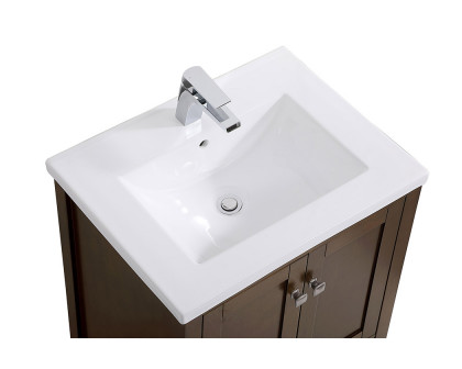 Elegant - Aqua 24" Free Standing Single Bathroom Vanity Set (VF-2005)