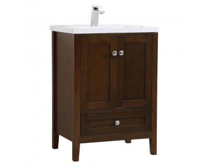 Elegant - Aqua 24" Free Standing Single Bathroom Vanity Set (VF-2005)