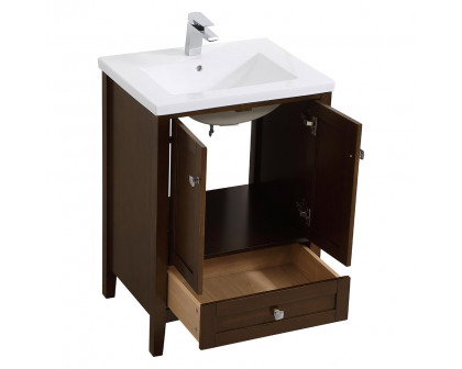 Elegant - Aqua 24" Free Standing Single Bathroom Vanity Set (VF-2005)