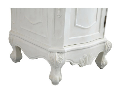 Elegant Danville Vanity Sink Set - Antique White, L 19" (VF10119AW)