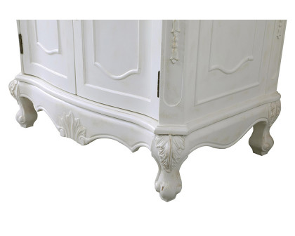 Elegant Danville Vanity Sink Set - Antique White, L 32" (VF10132AW)