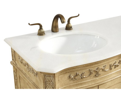 Elegant Danville Double Vanity Sink Set - Antique Beige (VF10160DAB)