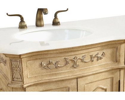 Elegant Danville Double Vanity Sink Set - Antique Beige (VF10160DAB)