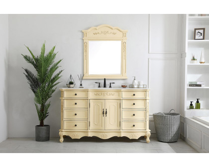 Elegant Danville Single Vanity Sink Set - Light Antique Beige (VF10160LT)