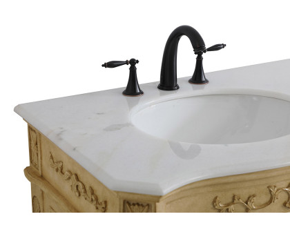 Elegant Danville Double Vanity Sink Set - Antique Beige (VF10172DAB)