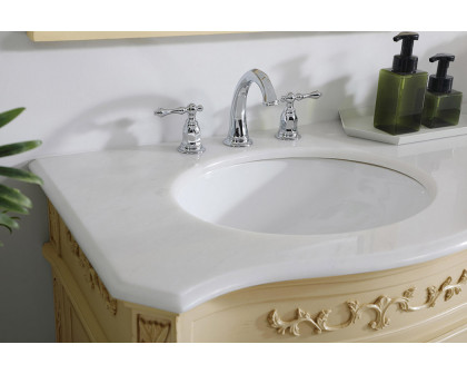 Elegant Danville Double Vanity Sink Set - Light Antique Beige (VF10172DLT)