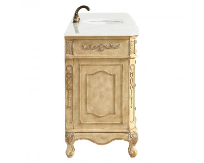 Elegant Danville Vanity Sink Set - Antique Beige (VF101S60AB)