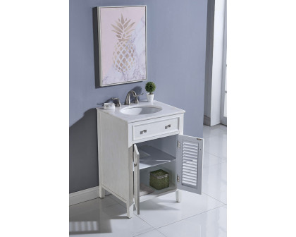 Elegant - Cape Cod Free Standing Single Bathroom Vanity Set (PNT-VF10424)