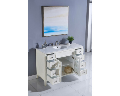 Elegant - Cape Cod Free Standing Single Bathroom Vanity Set (PNT-VF10448)