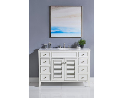 Elegant - Cape Cod Free Standing Single Bathroom Vanity Set (PNT-VF10448)