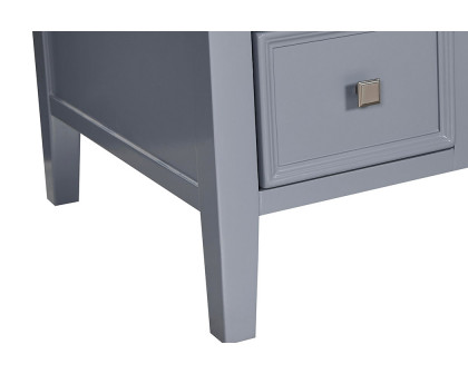 Elegant Cape Cod 48" Free Standing Single Bathroom Vanity Set - Gray (VF10448GR)