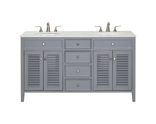 Elegant - Cape Cod Free Standing Double Bathroom Vanity Set