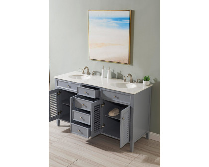 Elegant - Cape Cod Free Standing Double Bathroom Vanity Set