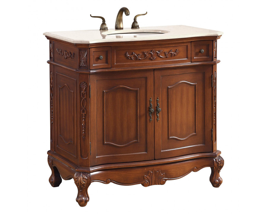 Elegant - Danville 36" Wide Single Bathroom Vanity Set (VF10536BR)