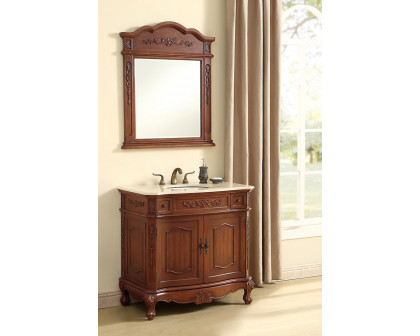 Elegant - Danville 36" Wide Single Bathroom Vanity Set (VF10536BR)