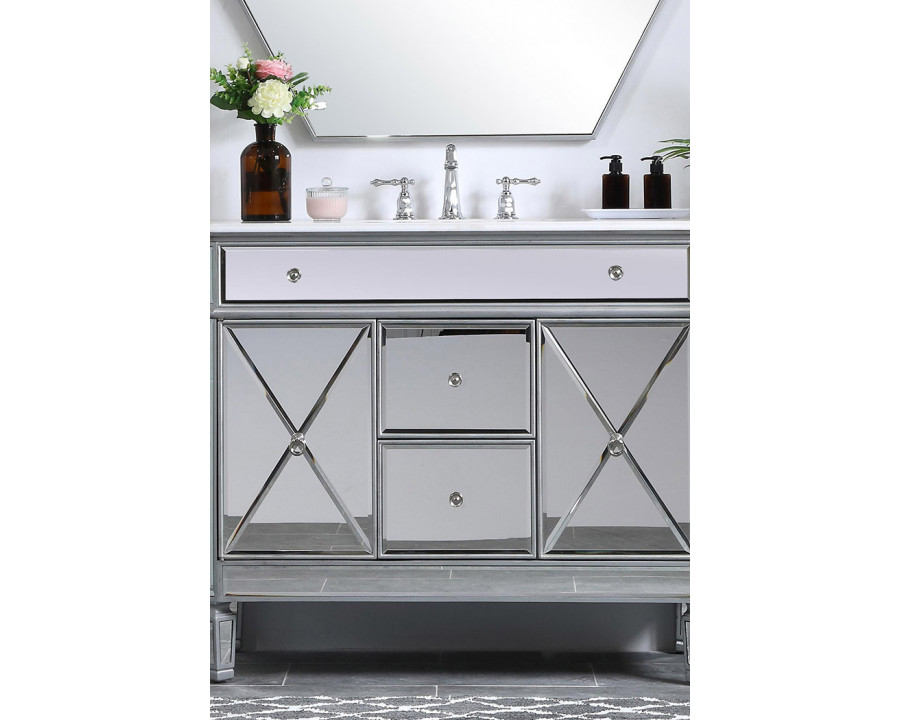 Elegant - Single Bathroom Vanity Set (VF11042SL)