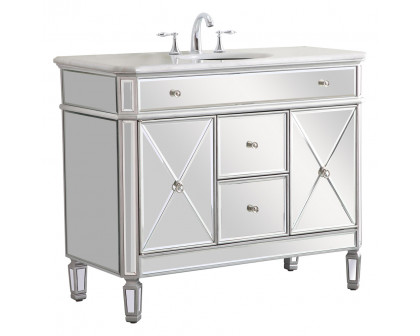 Elegant - Single Bathroom Vanity Set (VF11042SL)