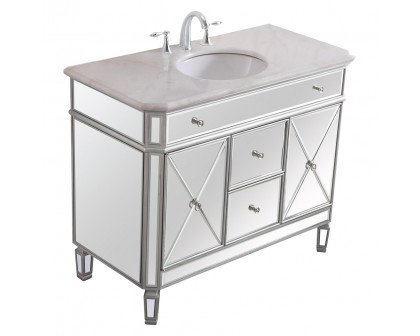 Elegant - Single Bathroom Vanity Set (VF11042SL)