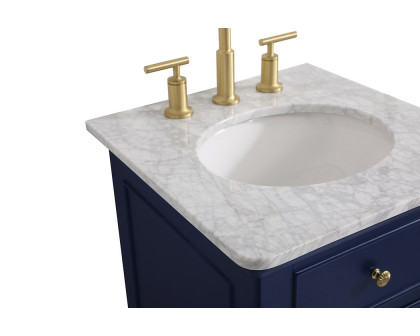 Elegant Otto 19" Single Bathroom Vanity Set - Blue (VF12319BL)