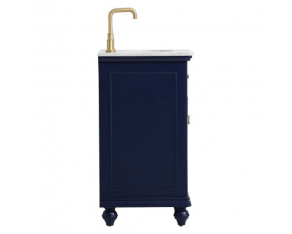 Elegant Otto 19" Single Bathroom Vanity Set - Blue (VF12319BL)