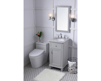 Elegant Otto 19" Single Bathroom Vanity Set - Gray (VF12319GR)