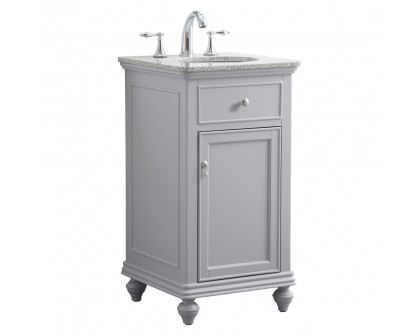 Elegant Otto 19" Single Bathroom Vanity Set - Gray (VF12319GR)