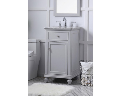 Elegant Otto 19" Single Bathroom Vanity Set - Gray (VF12319GR)