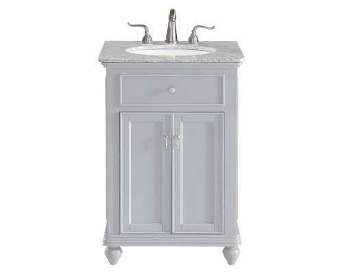 Elegant Otto 24" Single Bathroom Vanity Set - Gray (VF12324GR)