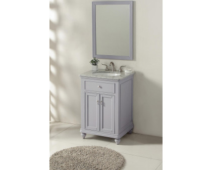 Elegant Otto 24" Single Bathroom Vanity Set - Gray (VF12324GR)