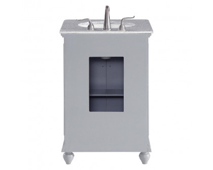 Elegant Otto 24" Single Bathroom Vanity Set - Gray (VF12324GR)