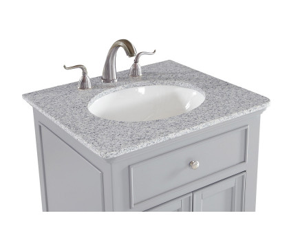 Elegant Otto 24" Single Bathroom Vanity Set - Gray (VF12324GR)